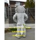 Grey Husky Dog Mascot Costume for Adult