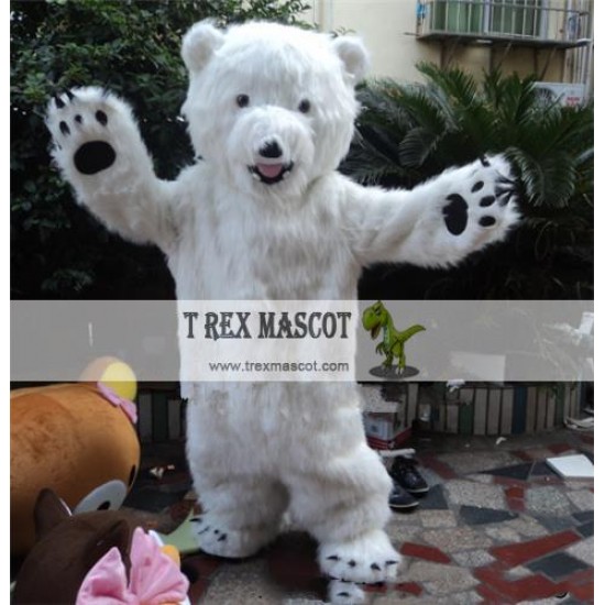 Polar Bear Mascot Costume for Adult