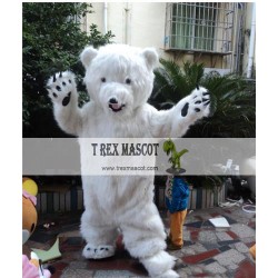 Polar Bear Mascot Costume for Adult