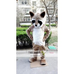 Raccoon Fursuit Mascot Costume for Adult