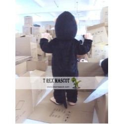 Black Orangutans Mascot Costume for Adult