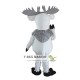 White Deer Mascot Costume for Adult