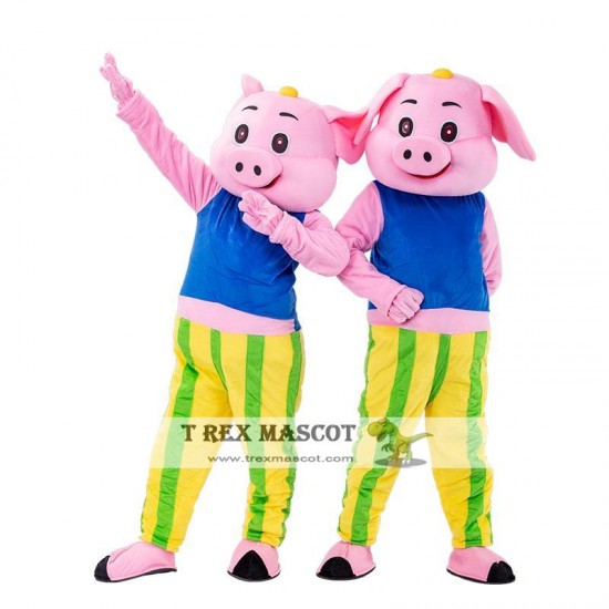 Halloween Pig Mascot Costume for Adult