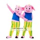 Halloween Pig Mascot Costume for Adult