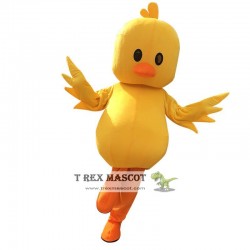 Yellow Duck Mascot Costume for Adult