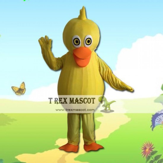 Yellow Duck Mascot Costume for Adult