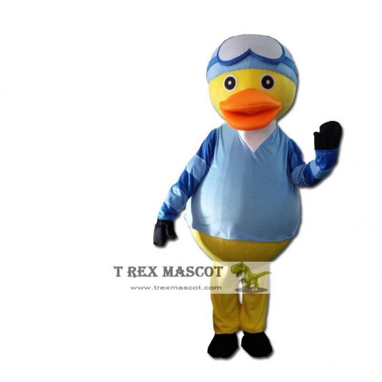 Yellow Duck Mascot Costume for Adult