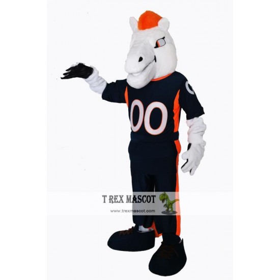 Mustang Horse Broncos Mascot Costume