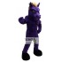 Purple Mustang Mascot Costume