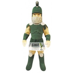 Green Spartan Titan Trojan Mascot Costume