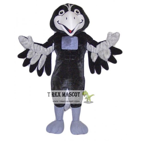 Black Hawk Mascot Costume