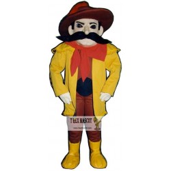 Frontiersman Mascot Costume