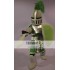 Green & Golden Knight Mascot Costume