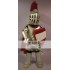 Red & Golden Knight Mascot Costume