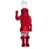 Red Knight Mascot Costume