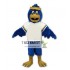 Blue Falcon Mascot Costume Character Eagle Bird