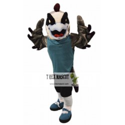 Sport Falcon Mascot Costume