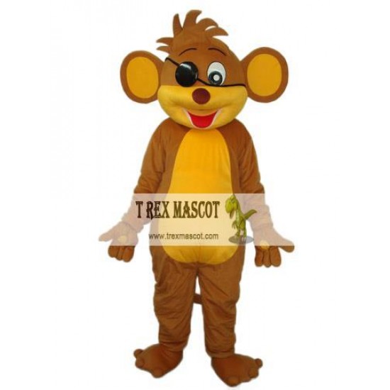 Revised Version Of Pirate Monkey Mascot Adult Costume