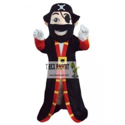 Beard Pirate Captain Mascot Costume