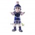 Blue Spartan Trojan Knight Sparty Mascot Costume