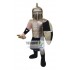 Golden Spartan Titan Trojan Mascot Costume