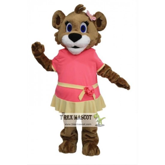 Female Lion Mascot Costume