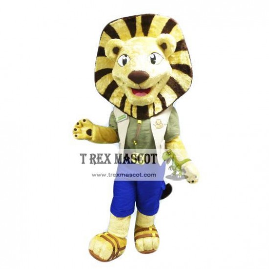 Folly Lion Mascot Costume