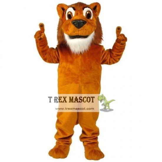 Larry Lion Mascot Costume