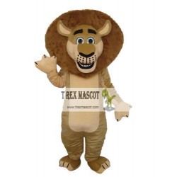 Lion In Madagascar Mascot Adult Costume