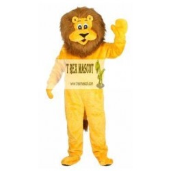 Lionel The Lion Mascot Adult Costume