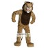 Plush Adult Deluxe Lion Mascot Costume