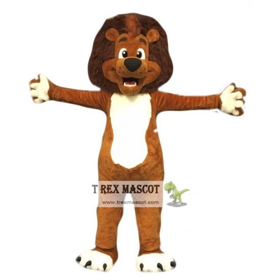 Professional Quality Lion Mascot Costume