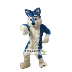 Blue Wolf Mascot Costumes