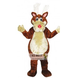 Brown Dog Mascot Costume Adult Costume