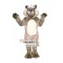 Growling Wolf Mascot Costume