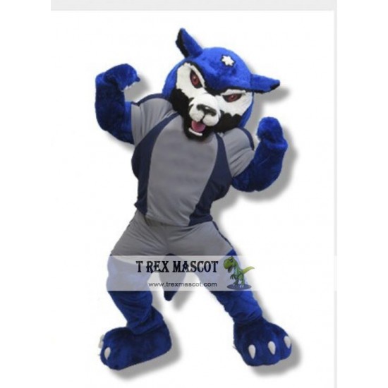 Fierce Wolf Mascot Costume