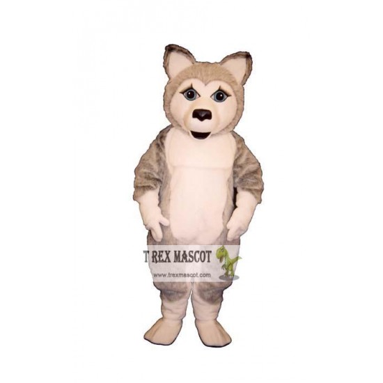 Girl Wolf Mascot Costume