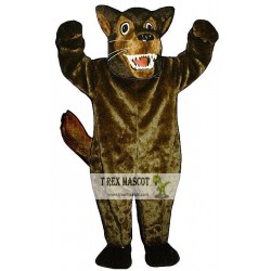 Mean Wolf Mascot Costume