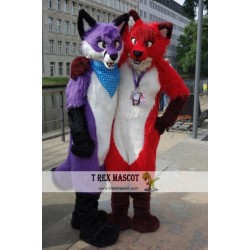 Wolf Fursuit Mascot Costume