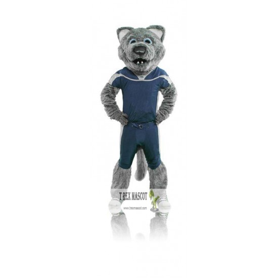 Sport Power Wolf Mascot Costume