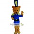 Bear Police Mascot Costume