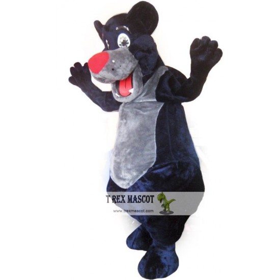 Black Bear Mascot Costume Adult Costume