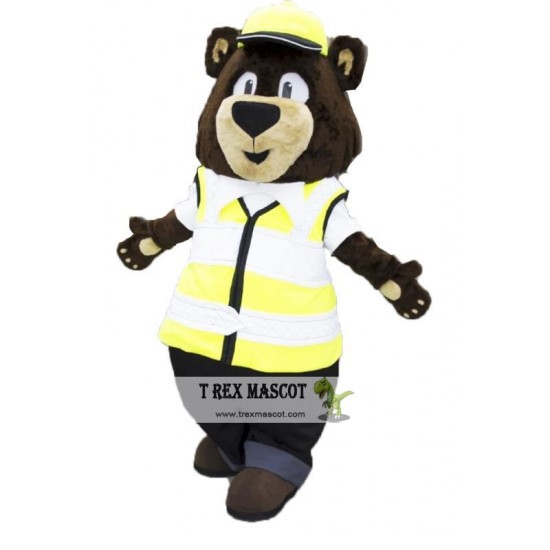 Carl Bear Mascot Costume