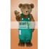 Corduroy Bear Mascot Costume