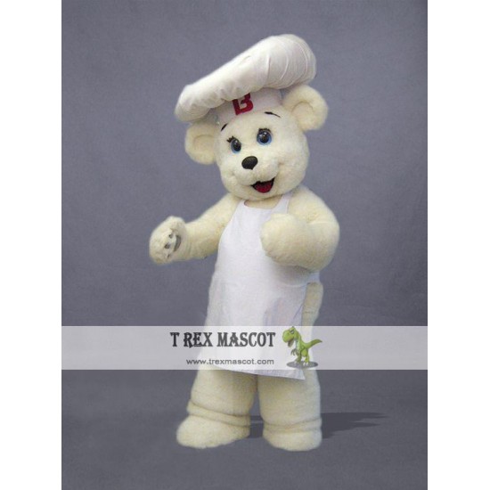 Chef Bear Mascot Costume