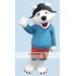 Polar Bear Mascot Costume