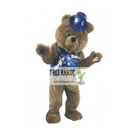 Dancing Bear Mascot Costume