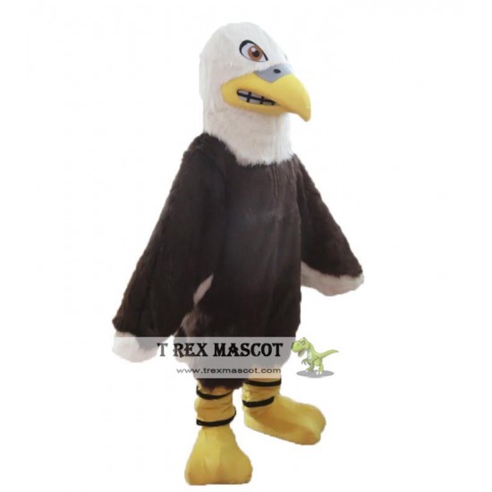 Furry Eagle Mascot Costume