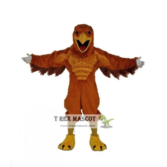 Mighty Golden Eagle Mascot Costume