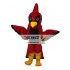 Red Eagle Mascot Adult Costume